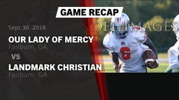 Recap: Our Lady of Mercy  vs. Landmark Christian  2016