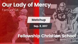 Matchup: Our Lady of Mercy vs. Fellowship Christian School 2017