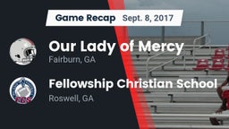Recap: Our Lady of Mercy  vs. Fellowship Christian School 2017