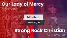 Matchup: Our Lady of Mercy vs. Strong Rock Christian  2017