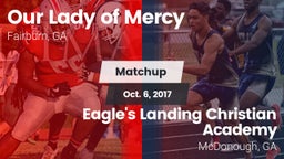 Matchup: Our Lady of Mercy vs. Eagle's Landing Christian Academy  2017