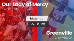 Matchup: Our Lady of Mercy vs. Greenville  2017