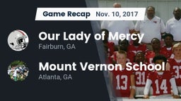 Recap: Our Lady of Mercy  vs. Mount Vernon School 2017
