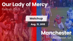 Matchup: Our Lady of Mercy vs. Manchester  2018