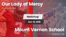 Matchup: Our Lady of Mercy vs. Mount Vernon School 2018