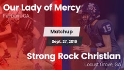 Matchup: Our Lady of Mercy vs. Strong Rock Christian  2019