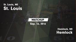 Matchup: St. Louis vs. Hemlock  2016