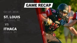 Recap: St. Louis  vs. Ithaca  2016