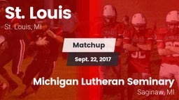 Matchup: St. Louis vs. Michigan Lutheran Seminary  2017