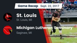 Recap: St. Louis  vs. Michigan Lutheran Seminary  2017