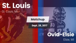 Matchup: St. Louis vs. Ovid-Elsie  2017