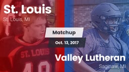 Matchup: St. Louis vs. Valley Lutheran  2017