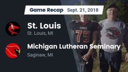 Recap: St. Louis  vs. Michigan Lutheran Seminary  2018