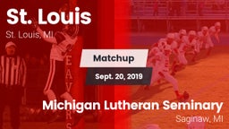 Matchup: St. Louis vs. Michigan Lutheran Seminary  2019