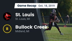 Recap: St. Louis  vs. Bullock Creek  2019