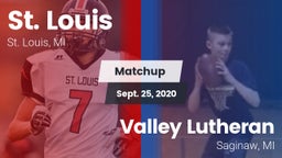 Matchup: St. Louis vs. Valley Lutheran  2020