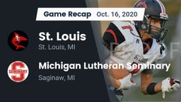 Recap: St. Louis  vs. Michigan Lutheran Seminary  2020