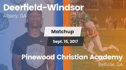 Matchup: Deerfield-Windsor vs. Pinewood Christian Academy 2017
