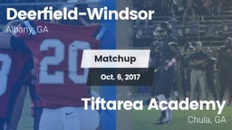 Matchup: Deerfield-Windsor vs. Tiftarea Academy  2017