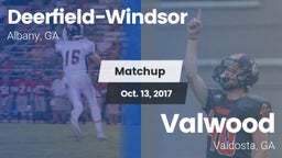 Matchup: Deerfield-Windsor vs. Valwood  2017