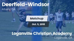 Matchup: Deerfield-Windsor vs. Loganville Christian Academy  2018