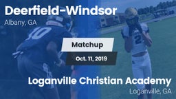 Matchup: Deerfield-Windsor vs. Loganville Christian Academy  2019