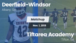 Matchup: Deerfield-Windsor vs. Tiftarea Academy  2019