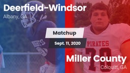 Matchup: Deerfield-Windsor vs. Miller County  2020
