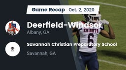 Recap: Deerfield-Windsor  vs. Savannah Christian Preparatory School 2020