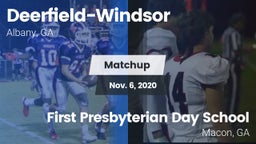 Matchup: Deerfield-Windsor vs. First Presbyterian Day School 2020