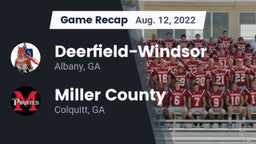 Recap: Deerfield-Windsor  vs. Miller County  2022