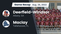 Recap: Deerfield-Windsor  vs. Maclay  2022