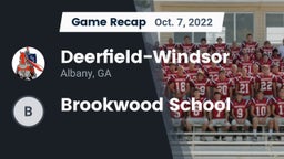 Recap: Deerfield-Windsor  vs. Brookwood School 2022