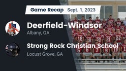 Recap: Deerfield-Windsor  vs. Strong Rock Christian School 2023