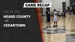 Recap: Heard County  vs. Cedartown  2015