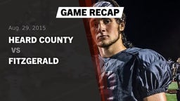Recap: Heard County  vs. Fitzgerald  2015
