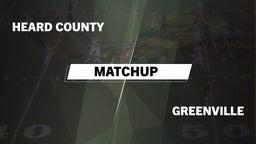 Matchup: Heard County vs. Greenville  2016
