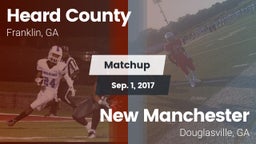 Matchup: Heard County vs. New Manchester  2017