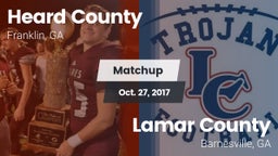 Matchup: Heard County vs. Lamar County  2017