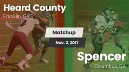 Matchup: Heard County vs. Spencer  2017