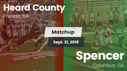 Matchup: Heard County vs. Spencer  2018