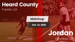 Matchup: Heard County vs. Jordan  2018