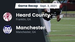 Recap: Heard County  vs. Manchester  2021