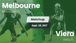 Matchup: Melbourne vs. Viera  2017