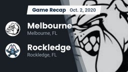 Recap: Melbourne  vs. Rockledge  2020