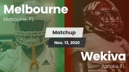 Matchup: Melbourne vs. Wekiva  2020