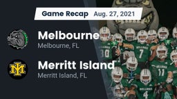 Recap: Melbourne  vs. Merritt Island  2021