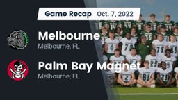 Recap: Melbourne  vs. Palm Bay Magnet  2022