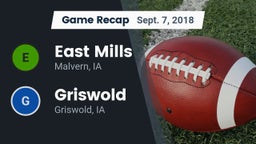 Recap: East Mills  vs. Griswold  2018