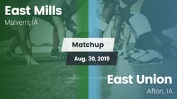 Matchup: East Mills vs. East Union  2019